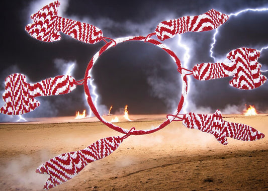 Aro con Herramientas para Shángo (10") / Hoop w/ Tools for Shángo (10")