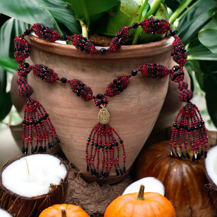 Mazo Para Elegua (con Imagen) / Necklace for Elegua (with Image)