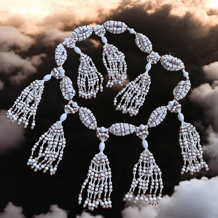 Mazo para Obatalá (Ayáguna)-(Acrilico) / Necklace for Obatalá (Ayáguna)-(Acrylic)