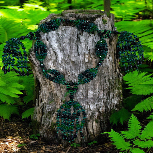 Mazo para Oggún(Cristal) / Necklace for Oggun (Glass)