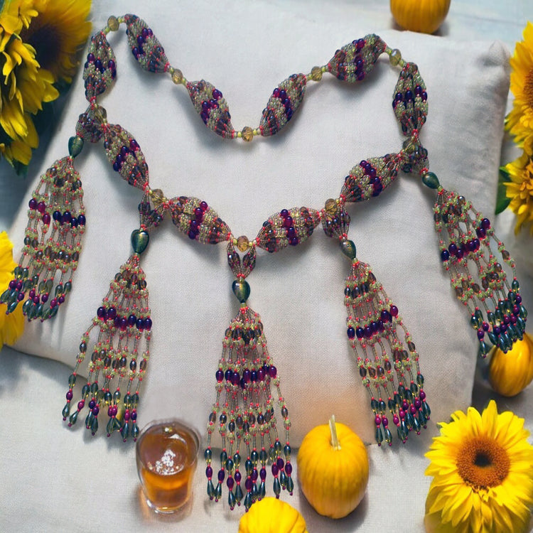 Mazo para Oshún (Ikole)-Cristal / Necklace for Oshun (Ikole) - (Glass)