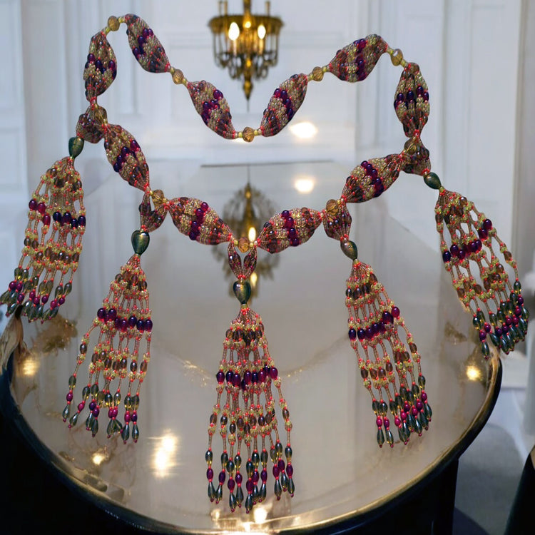 Mazo para Oshún (Ikole)-Cristal / Necklace for Oshun (Ikole) - (Glass)