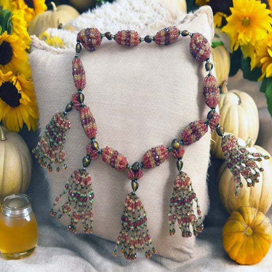 Mazo para Oshún Ololodi (Cristal) / Necklace for Oshun Ololodi (Glass)