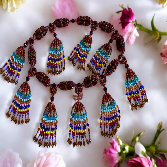 Mazo para Oyá (Careta) / Necklace for Oyá (Mask)