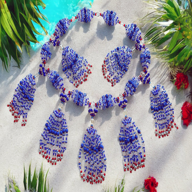 Mazo Para Yemayá (Okuti) - (Acrilico) / Necklace for Yemaya (Okuti) - (Acrylic)